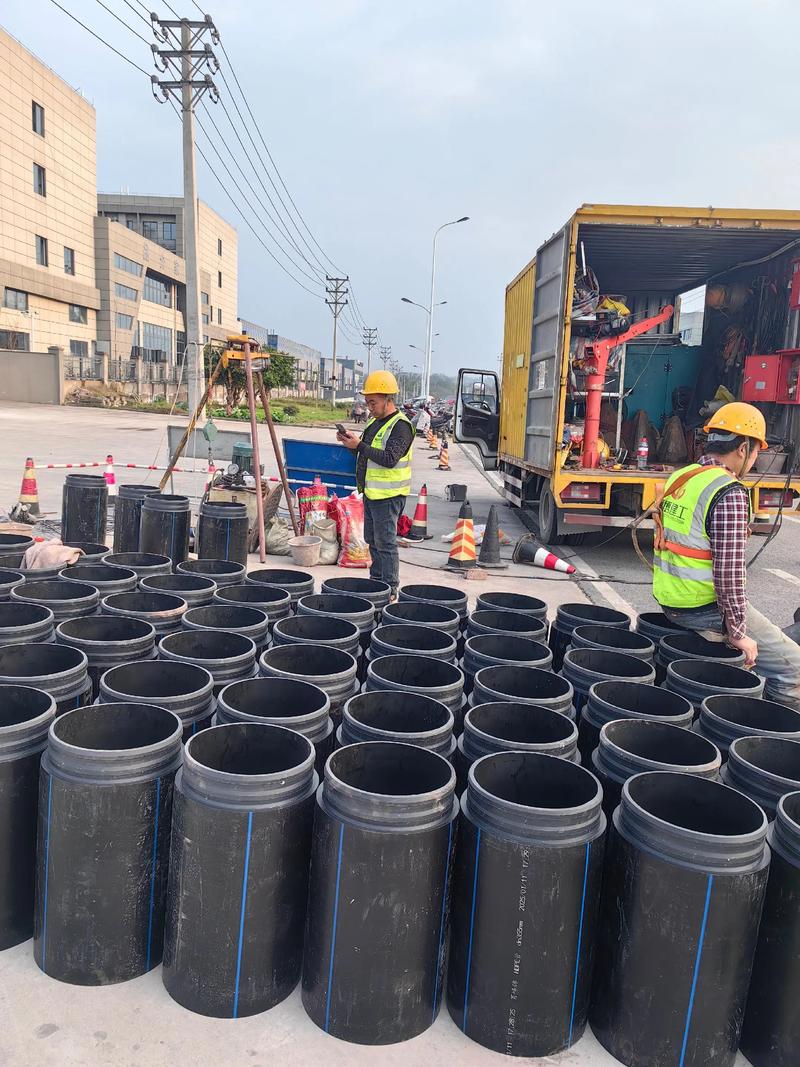 九合垸原种场管道短管置换