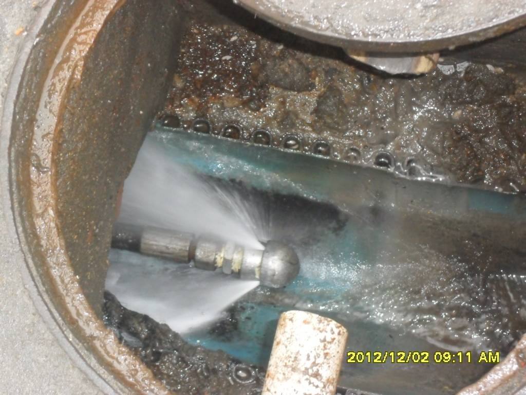 九合垸原种场污水管道高压清洗